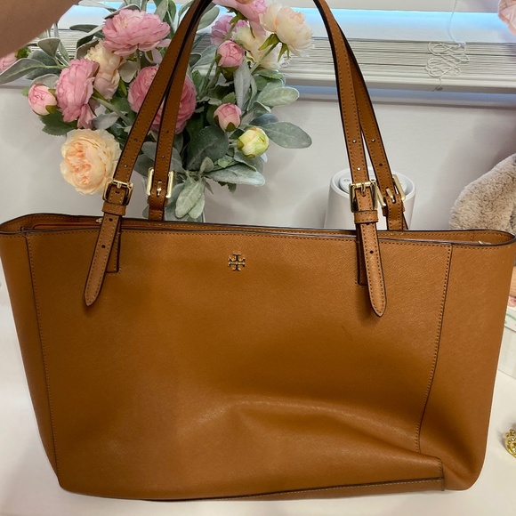 Tory Burch brown tote bag - Picture 3 of 12